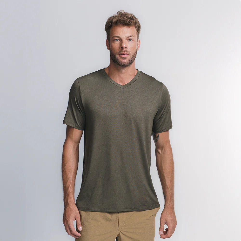 Tech T-Shirt V Neck - Image 17