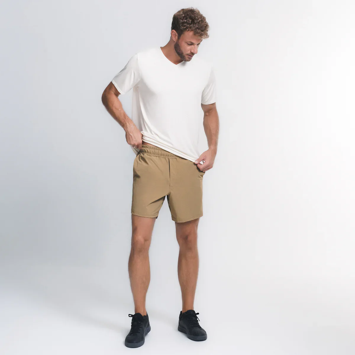 Tech T-Shirt V Neck - Image 3