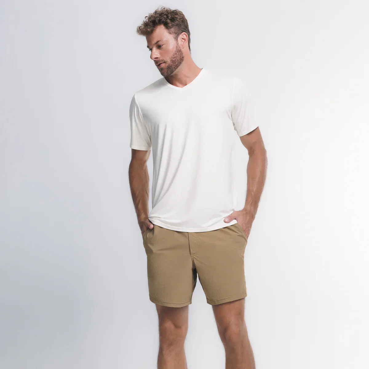 Tech T-Shirt V Neck - Image 4