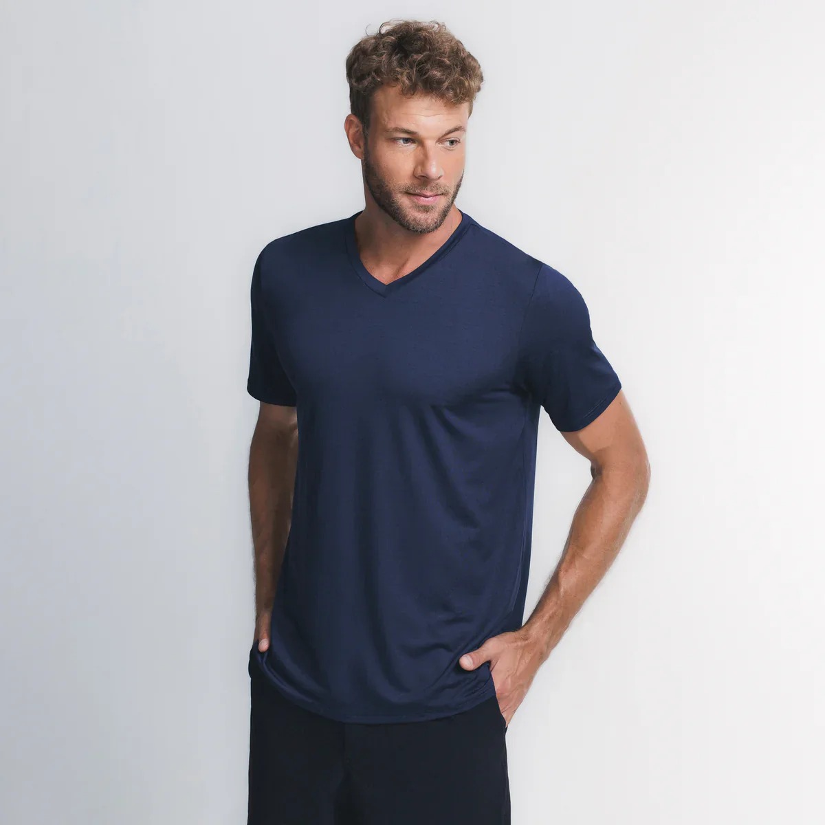 Tech T-Shirt V Neck - Image 8