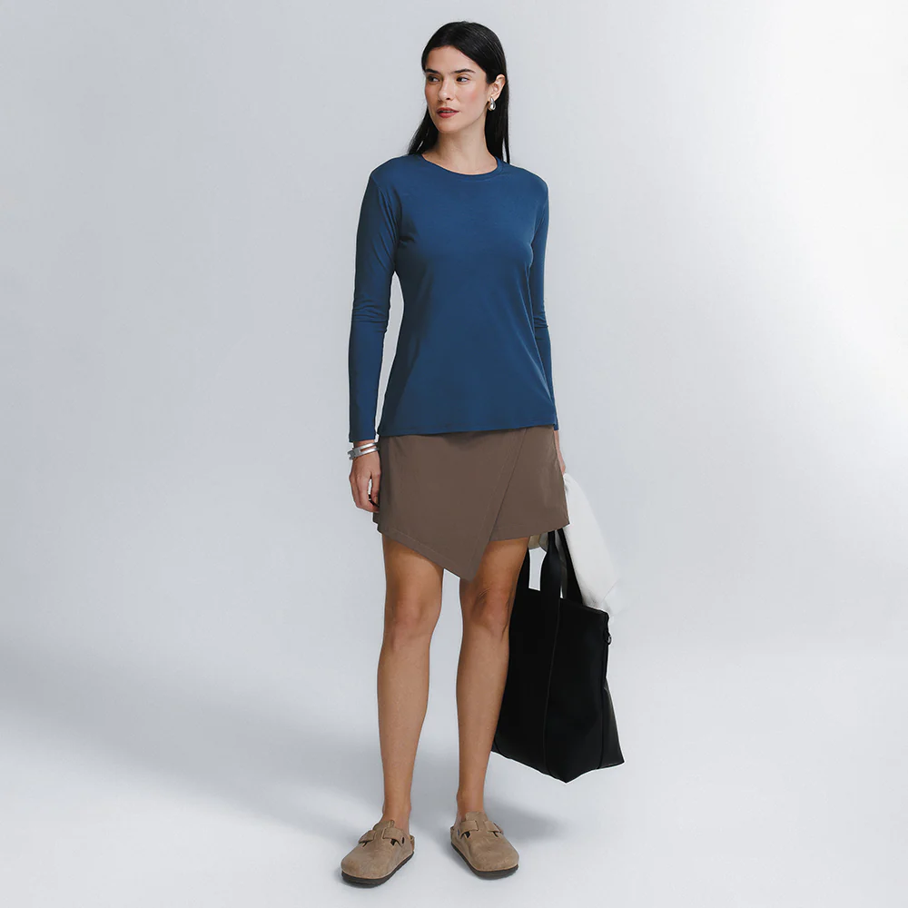 Tech T-Shirt Long Sleeve Feminina - Image 13