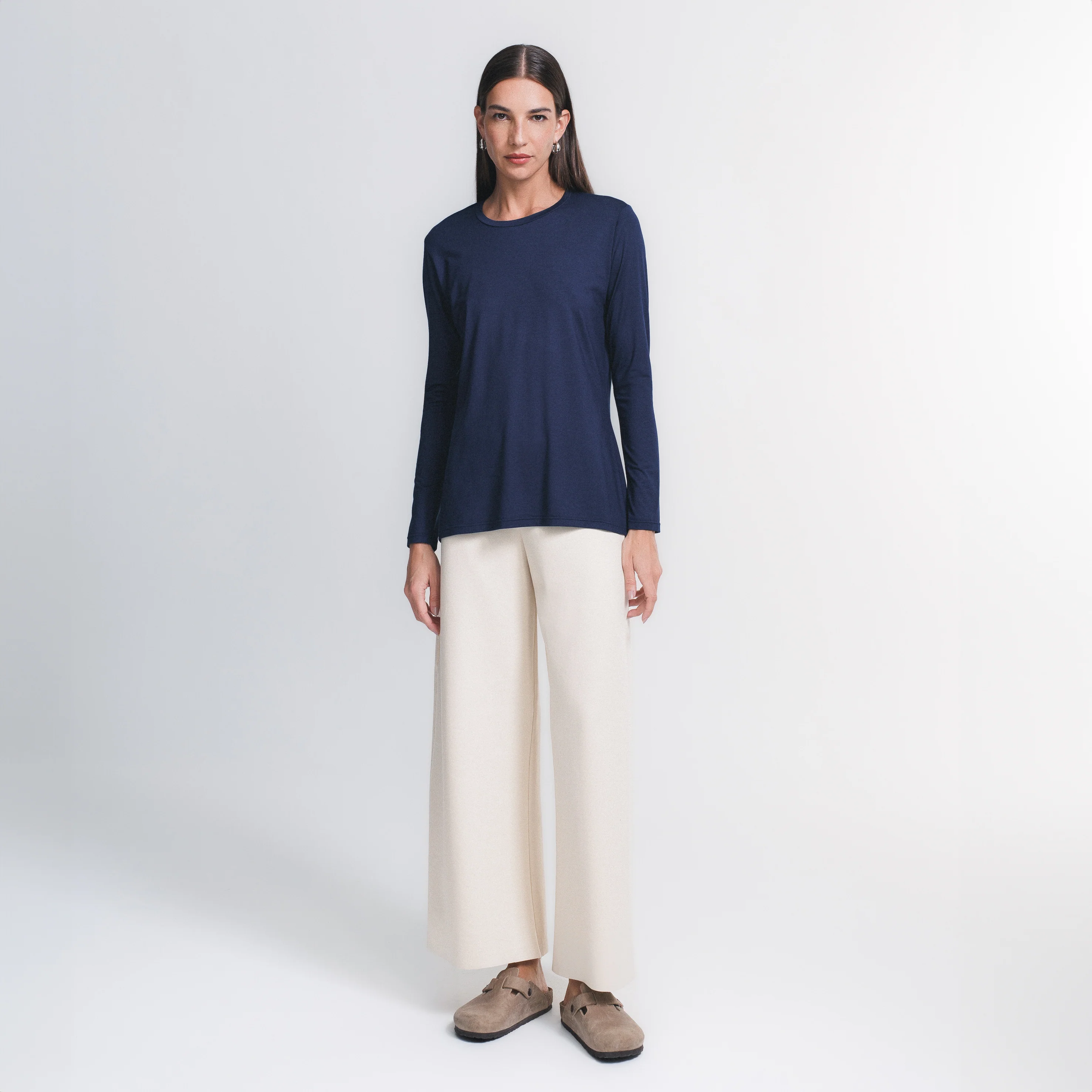 Tech T-Shirt Long Sleeve Feminina - Image 41